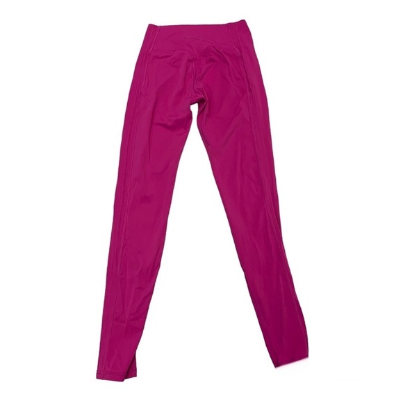 Alphalete fuchsia raspberry pink high waisted gym yoga leggings Sz XS/S - Picture 1 of 11